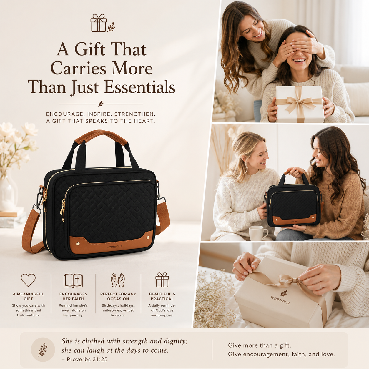 Worthy It Grace Tote