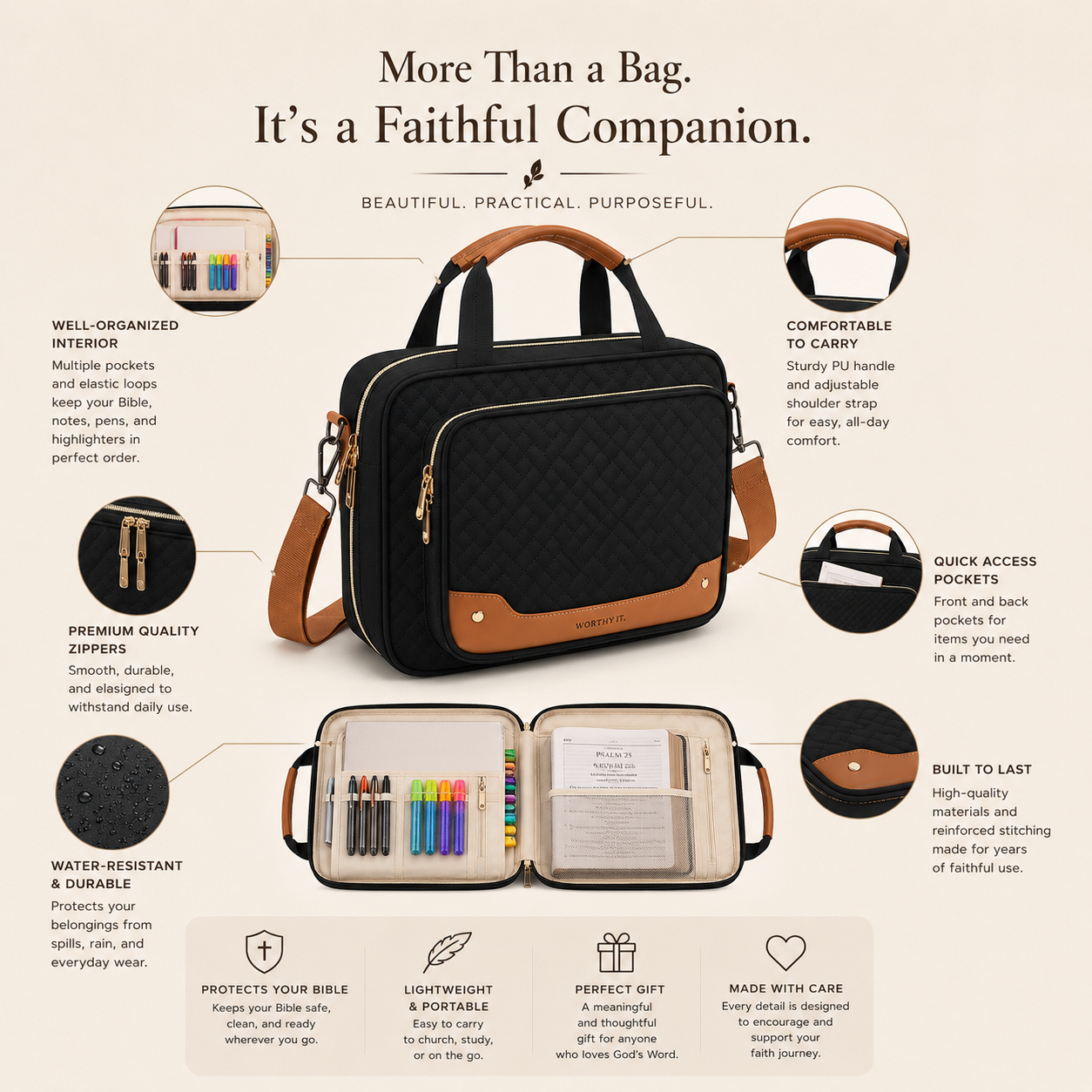 Worthy It Grace Tote