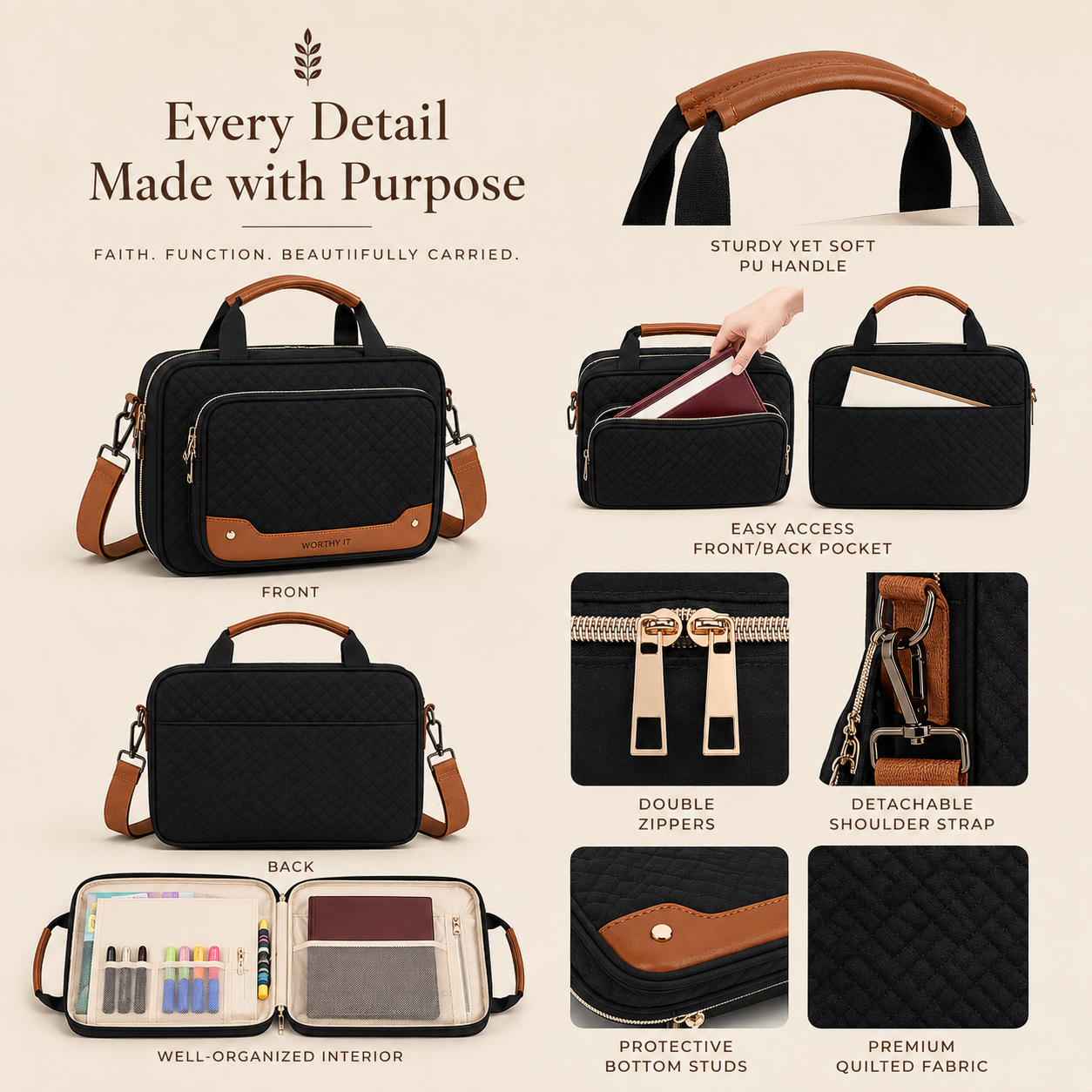Worthy It Grace Tote
